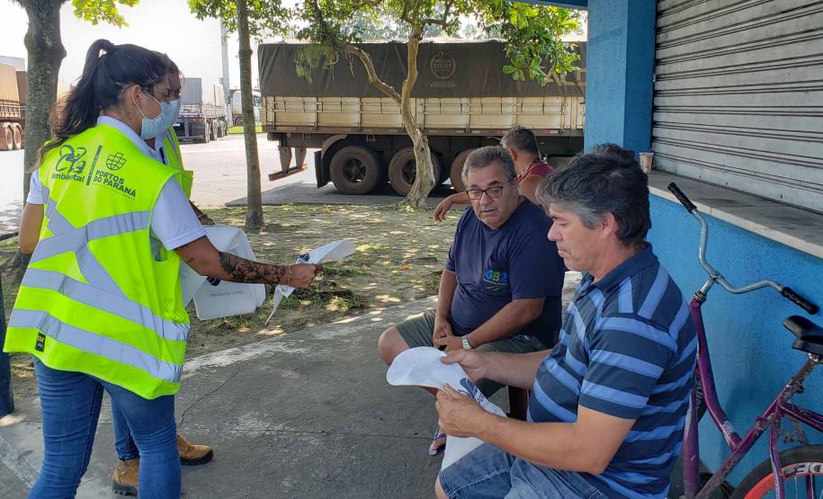 Monitoramento de fumaça preta e orientação sobre destinação de resíduos executado no Pátio de Triagem de Paranaguá - Paranaguá, 23/02/2022