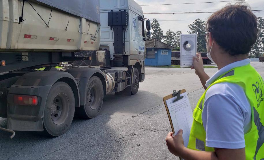 Monitoramento de fumaça preta e orientação sobre destinação de resíduos executado no Pátio de Triagem de Paranaguá - Paranaguá, 23/02/2022