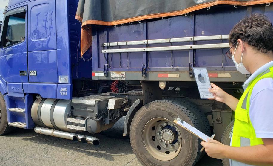 Monitoramento de fumaça preta e orientação sobre destinação de resíduos executado no Pátio de Triagem de Paranaguá - Paranaguá, 23/02/2022