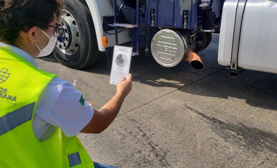 Monitoramento de fumaça preta e orientação sobre destinação de resíduos executado no Pátio de Triagem de Paranaguá - Paranaguá, 23/02/2022