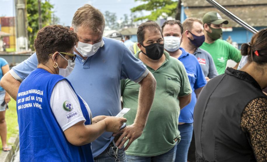 Em parceria com a Portos do Paraná, a ação itinerante da Secretaria de Saúde do município acontece no Pátio de Triagem, a partir desta terça-feira (8), e segue até quinta.