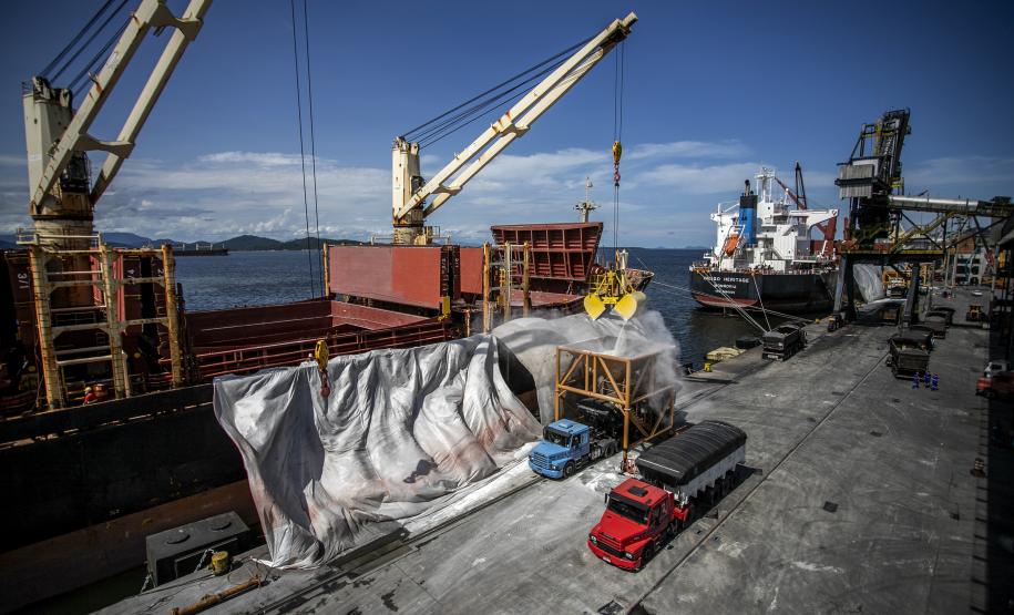 Com 4,1 milhões de toneladas, volume movimentado no primeiro mês foi 15% maior que no mesmo período de 2020. Recorde anterior para o mês de janeiro foi em 2016.