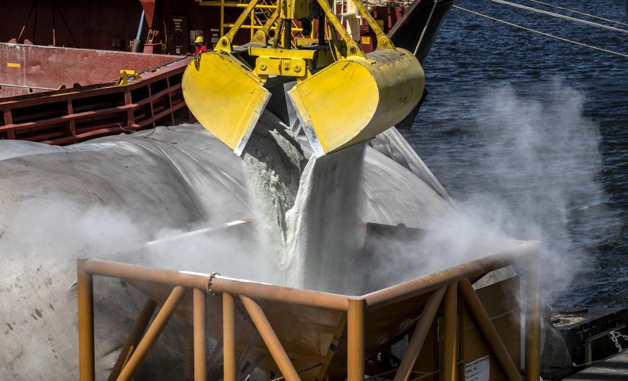 Com 4,1 milhões de toneladas, volume movimentado no primeiro mês foi 15% maior que no mesmo período de 2020. Recorde anterior para o mês de janeiro foi em 2016.