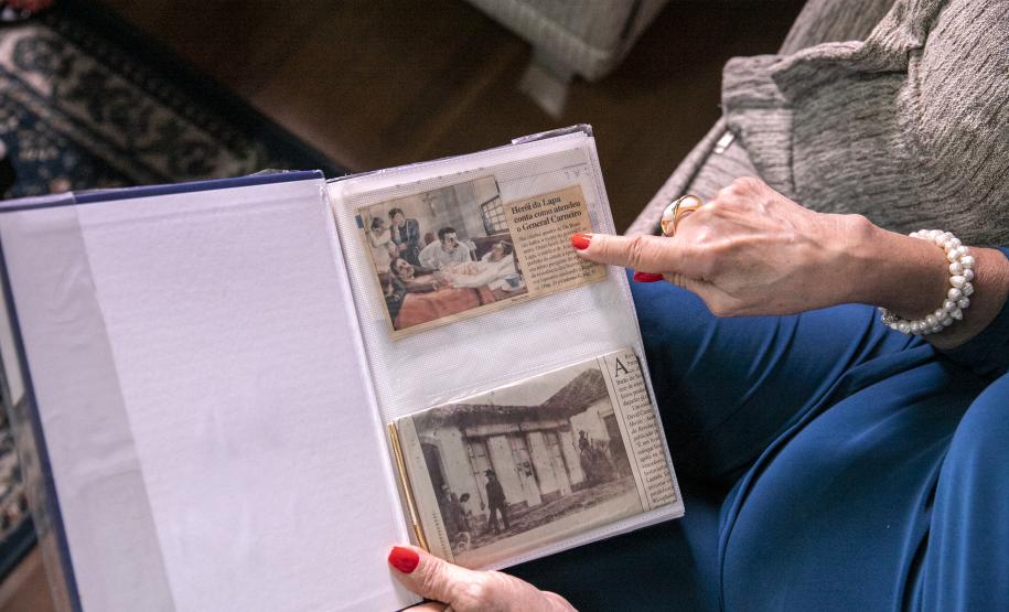 Prestes a completar 85 anos, dona Marly tinha o sonho de conhecer a Capitania dos Portos do Paraná e o cais do Porto de Paranaguá