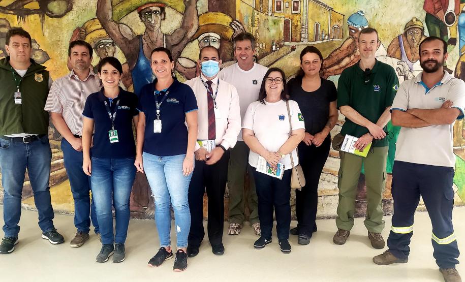 Durante o encontro foram apresentadas as diferentes atividades realizadas nos meios sócio, biótico e físico, além dos projetos na área de segurança do trabalho.