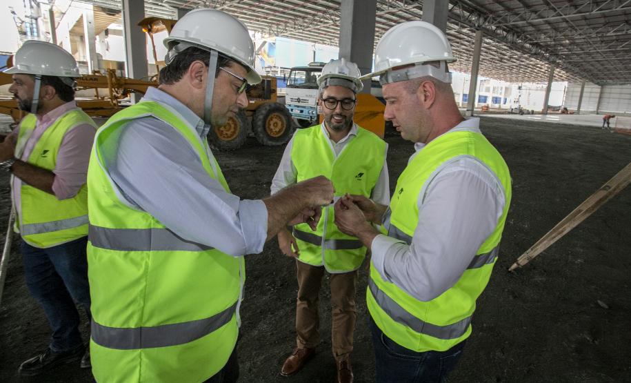 Obra do terminal de celulose do Porto de Paranaguá avança e unidade deve iniciar operação já neste ano