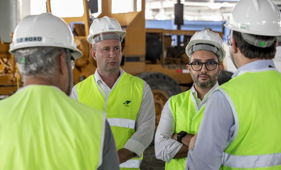 Obra do terminal de celulose do Porto de Paranaguá avança e unidade deve iniciar operação já neste ano