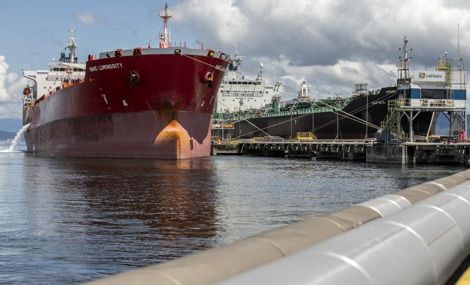 Embarque de líquidos de origem vegetal é destaque nas exportações pelo Porto de Paranaguá