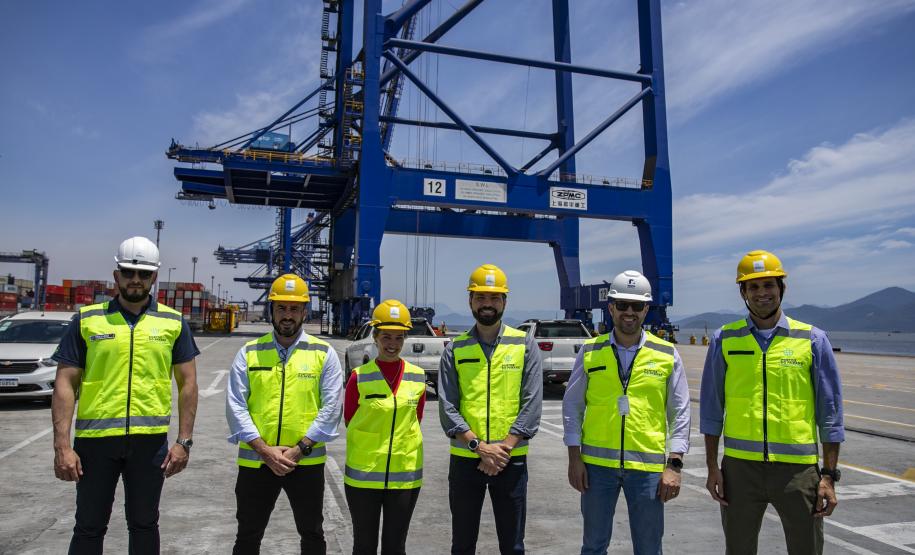 Gestores dos portos do Espírito Santo visitam o Porto de Paranaguá