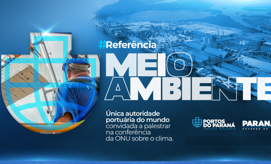 Portos do Paraná reforça liderança nacional em vários aspectos em nova campanha institucional