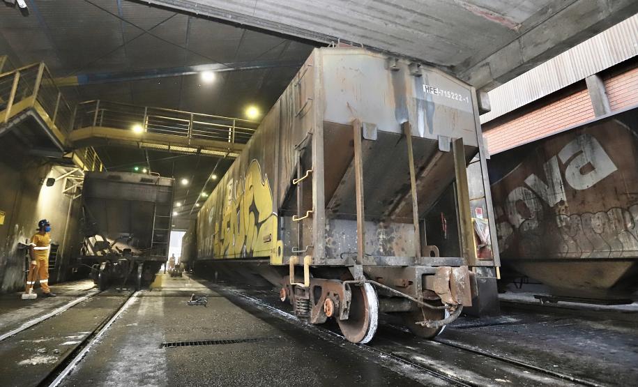 Portos paranaenses registram aumento no transporte ferroviário em 2022