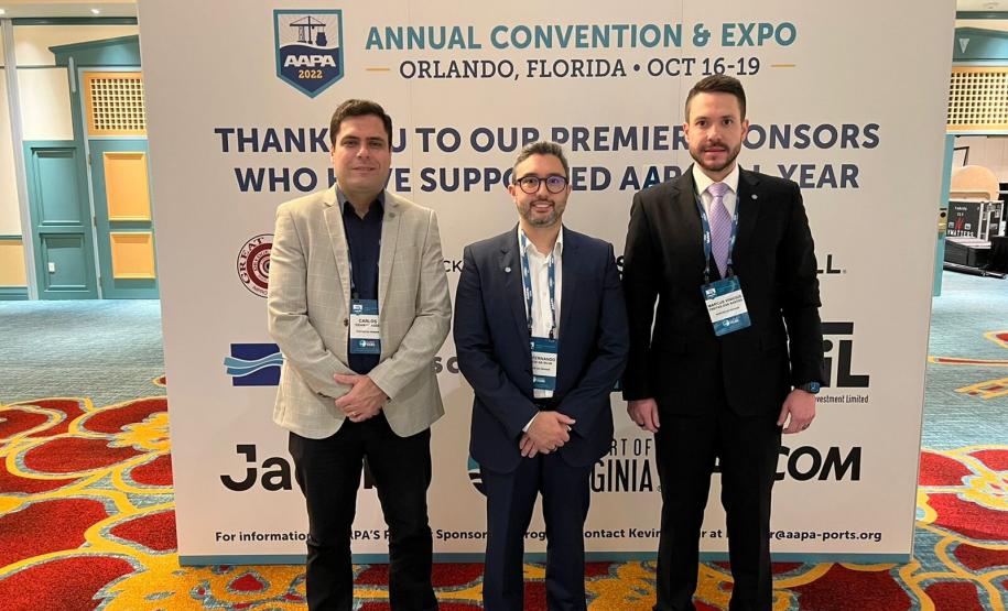 Paraná participa de convenção com portos da América