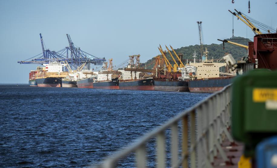 Movimentação portuária do Paraná registra alta no mês e no acumulado de outubro