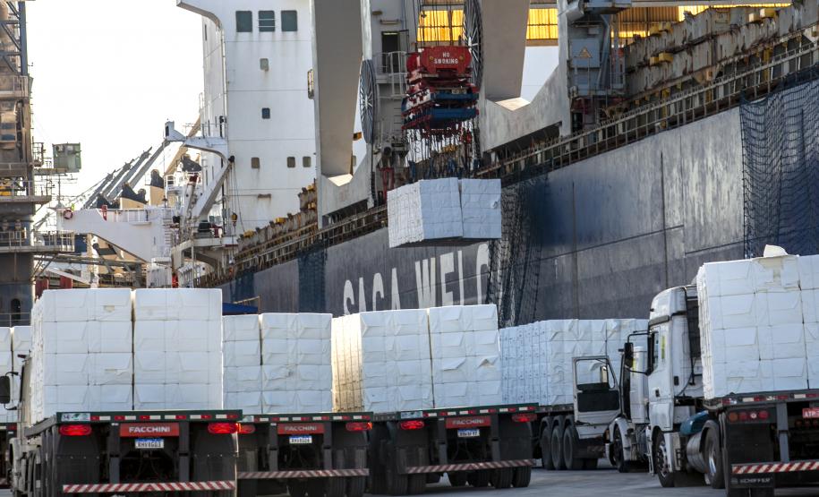 Movimentação portuária do Paraná registra alta no mês e no acumulado de outubro