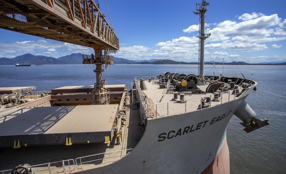 Movimentação portuária do Paraná registra alta no mês e no acumulado de outubro