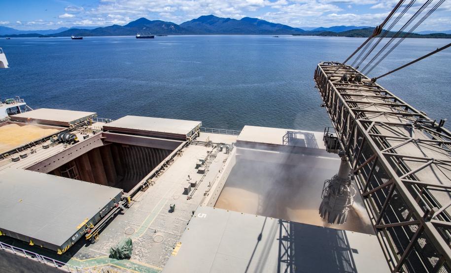 Porto de Paranaguá tem alta de 11,73% nas movimentações de grãos pelo Corredor Leste