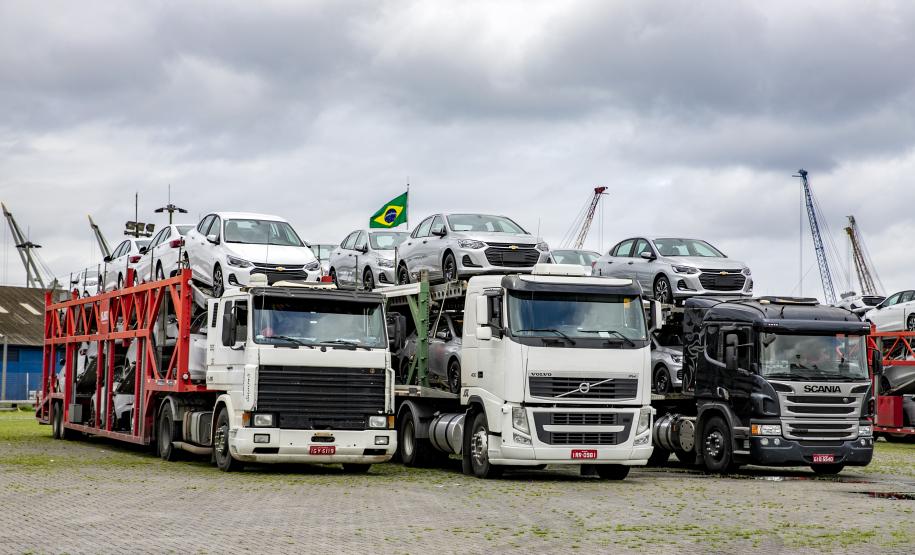 Montadora com sede no Rio Grande do Sul passa a exportar veículos pelo Porto de Paranaguá