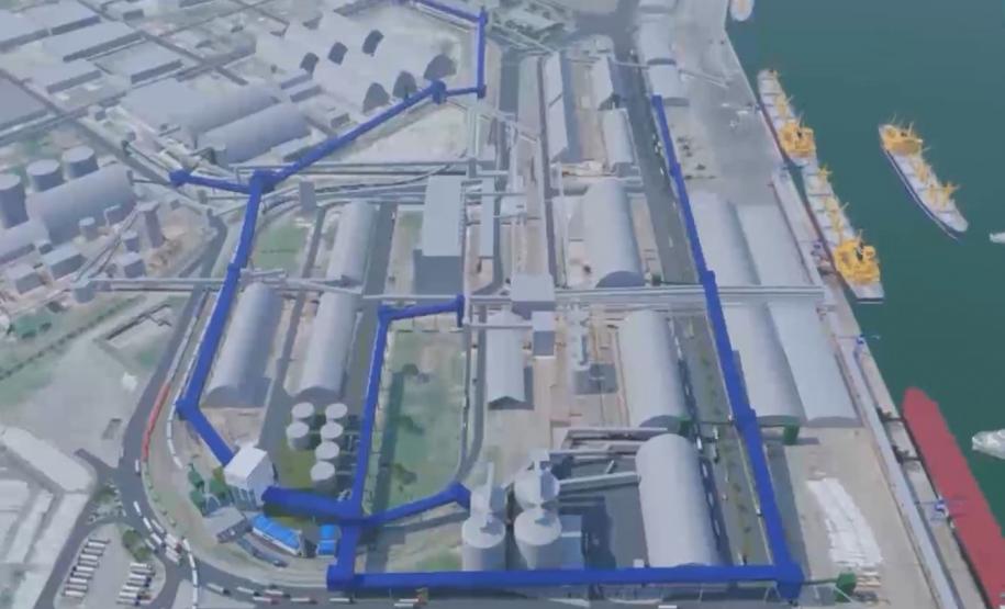 .Avanço do projeto do novo Moegão é destaque no Porto de Paranaguá