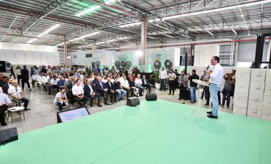 Governador participa da inauguração do novo terminal da Klabin no Porto de Paranaguá