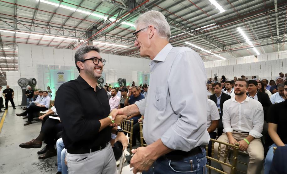 Governador participa da inauguração do novo terminal da Klabin no Porto de Paranaguá