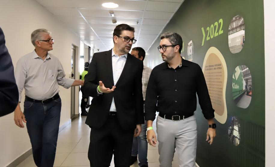 Governador participa da inauguração do novo terminal da Klabin no Porto de Paranaguá