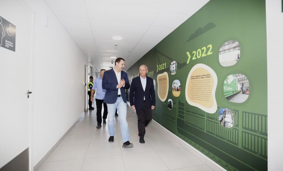 Governador participa da inauguração do novo terminal da Klabin no Porto de Paranaguá