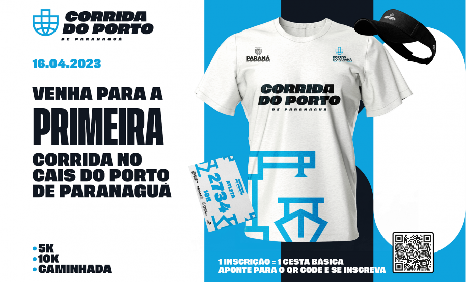 Primeira Corrida do Porto de Paranaguá já está com as inscrições abertas