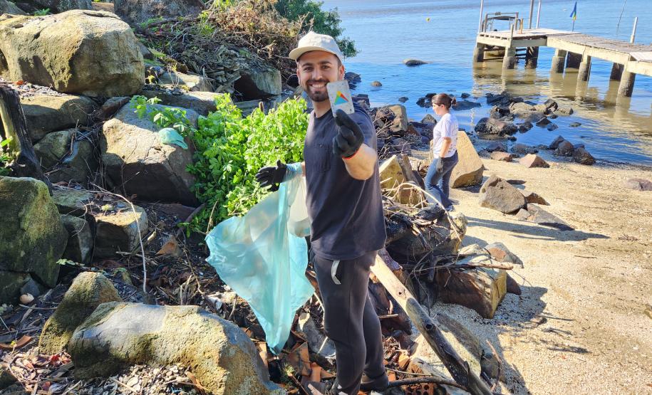 Ação preparou a comunidade para evento agendado dia 25, com oficina de confecção de biodigestores e orientações sobre saneamento básico e