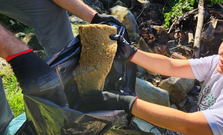 Ação preparou a comunidade para evento agendado dia 25, com oficina de confecção de biodigestores e orientações sobre saneamento básico e