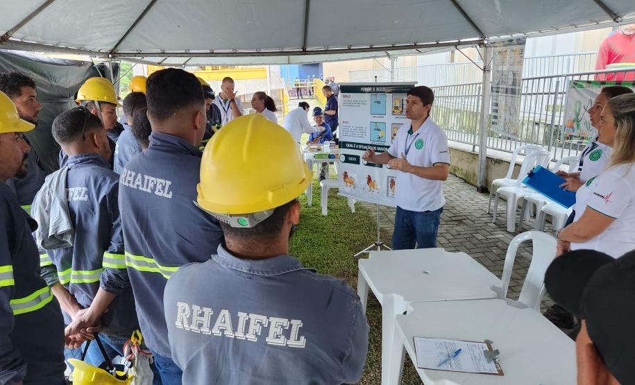 Evento encerra a programação do Abril Verde, com foco no bem-estar, segurança no trabalho e cuidado com o meio ambiente e é promovido em parceria com o Sest/Senat, OGMO e Paraná Medicina Empresarial.