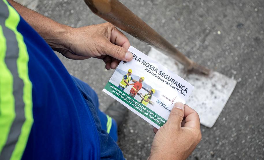 Evento tem a missão de difundir a cultura da prevenção de acidentes. Serão feitas abordagens preventivas com trabalhadores, diálogos, sorteio de uma TV e um grande evento, na entrada principal para o cais, dia 25.
