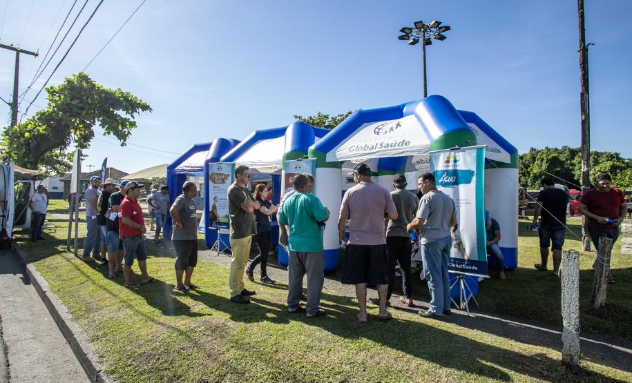 Porto em Ação faz mais de 500 atendimentos a caminhoneiros no Pátio de Triagem