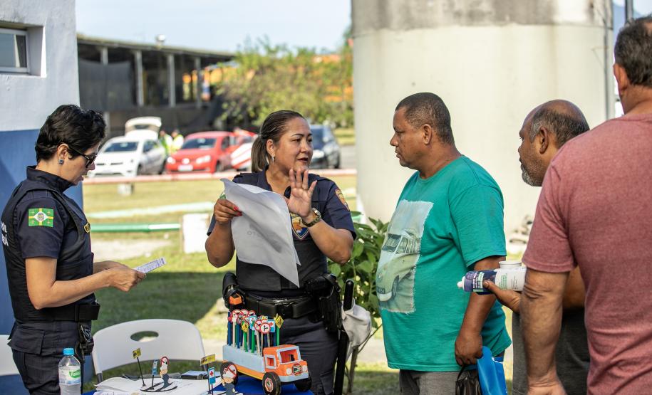 Porto em Ação faz mais de 500 atendimentos a caminhoneiros no Pátio de Triagem