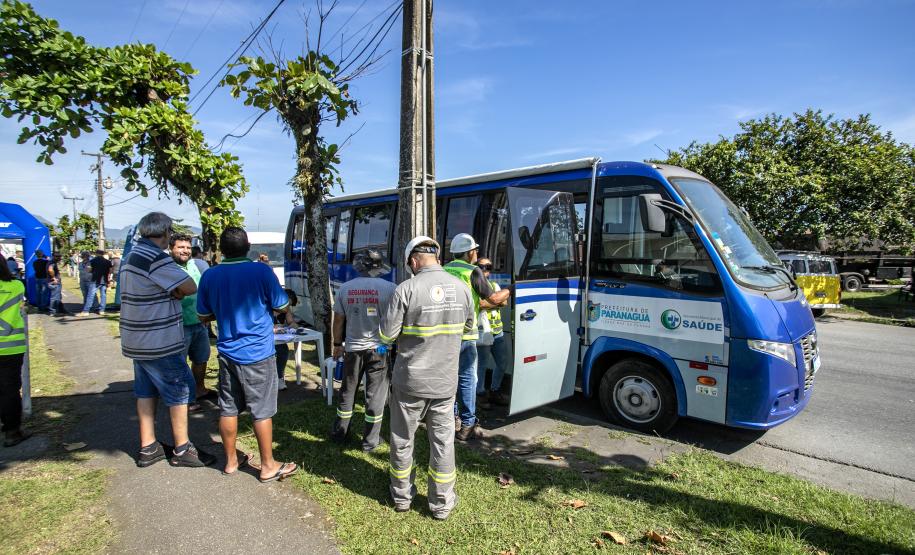 Porto em Ação faz mais de 500 atendimentos a caminhoneiros no Pátio de Triagem