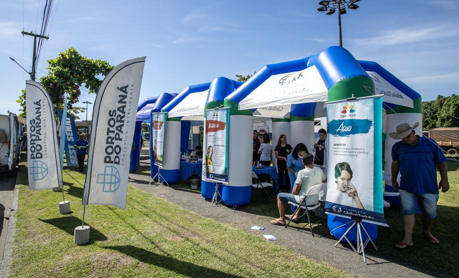 Porto em Ação faz mais de 500 atendimentos a caminhoneiros no Pátio de Triagem