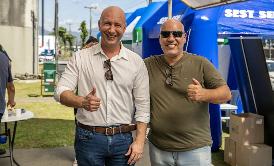 Porto em Ação faz mais de 500 atendimentos a caminhoneiros no Pátio de Triagem