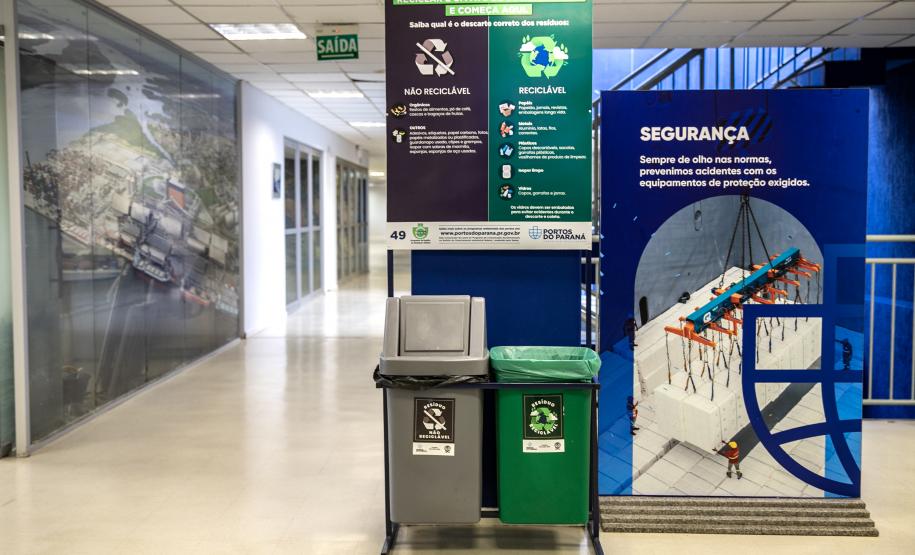 Portos do Paraná investe em ações que buscam melhorar a qualidade de vida e renda de catadores de resíduos recicláveis