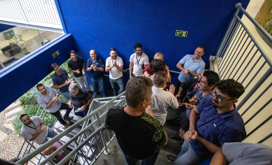 Emoção marca despedida de 29 empregados da Portos do Paraná que saíram no PDI