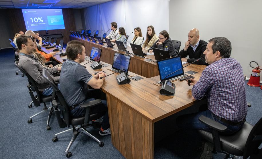 Encontro aconteceu no Palácio Taguaré, sede administrativa da empresa pública, que trabalha em seu Programa de Educação Ambiental os 17 Objetivos de Desenvolvimento do Milênio