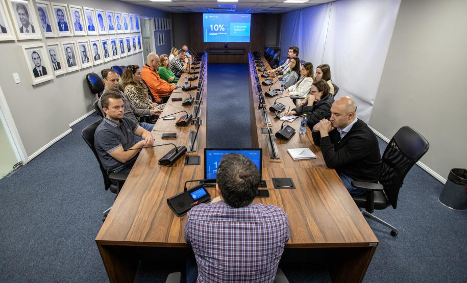 Encontro aconteceu no Palácio Taguaré, sede administrativa da empresa pública, que trabalha em seu Programa de Educação Ambiental os 17 Objetivos de Desenvolvimento do Milênio