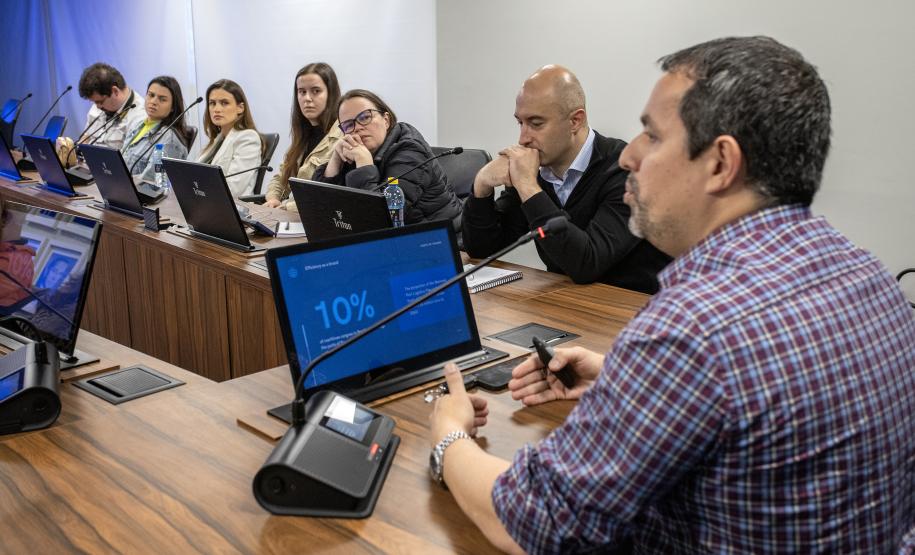 Encontro aconteceu no Palácio Taguaré, sede administrativa da empresa pública, que trabalha em seu Programa de Educação Ambiental os 17 Objetivos de Desenvolvimento do Milênio