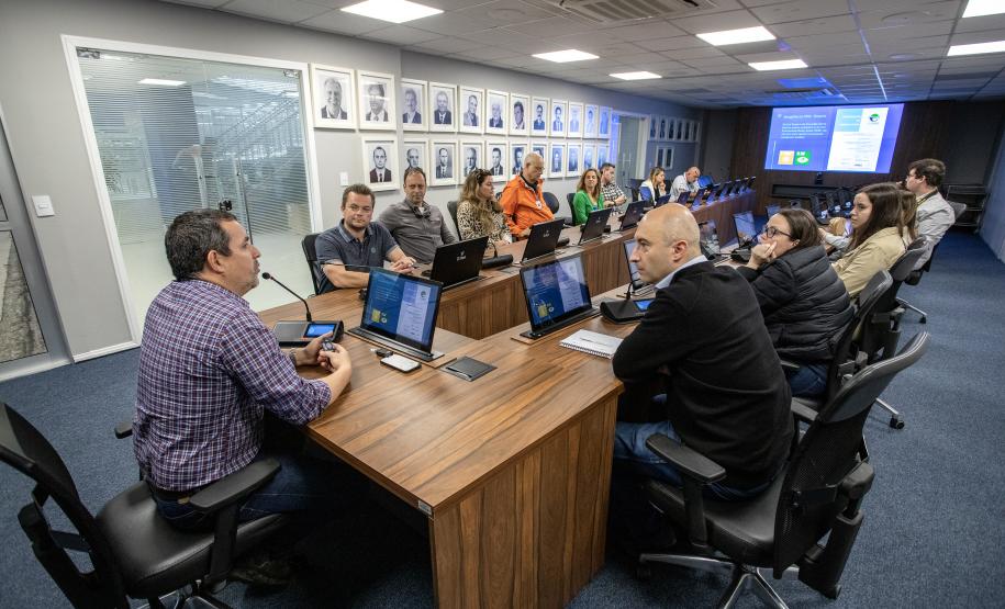 Encontro aconteceu no Palácio Taguaré, sede administrativa da empresa pública, que trabalha em seu Programa de Educação Ambiental os 17 Objetivos de Desenvolvimento do Milênio