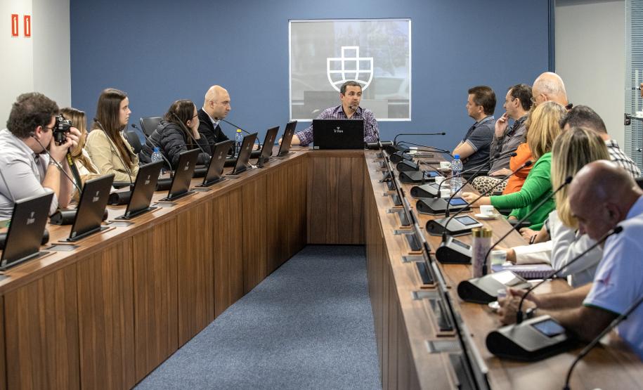 Encontro aconteceu no Palácio Taguaré, sede administrativa da empresa pública, que trabalha em seu Programa de Educação Ambiental os 17 Objetivos de Desenvolvimento do Milênio