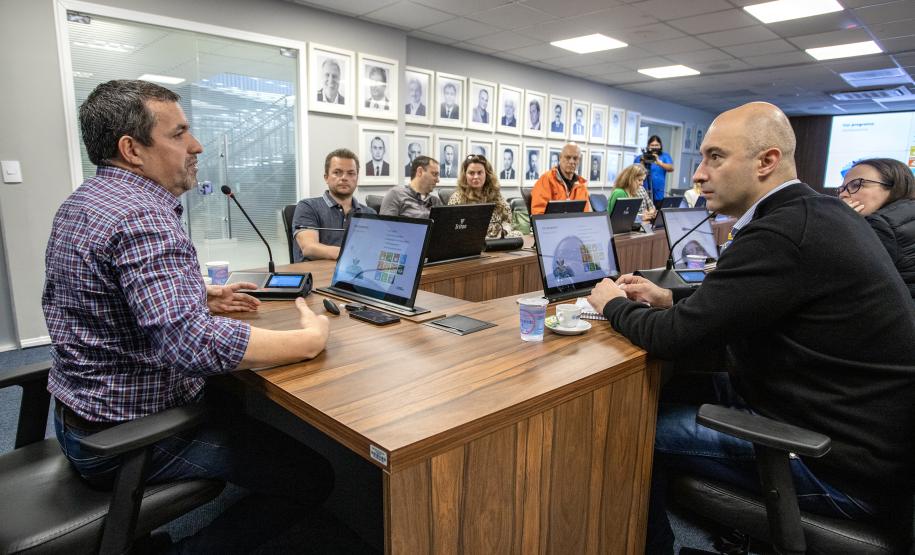 Encontro aconteceu no Palácio Taguaré, sede administrativa da empresa pública, que trabalha em seu Programa de Educação Ambiental os 17 Objetivos de Desenvolvimento do Milênio