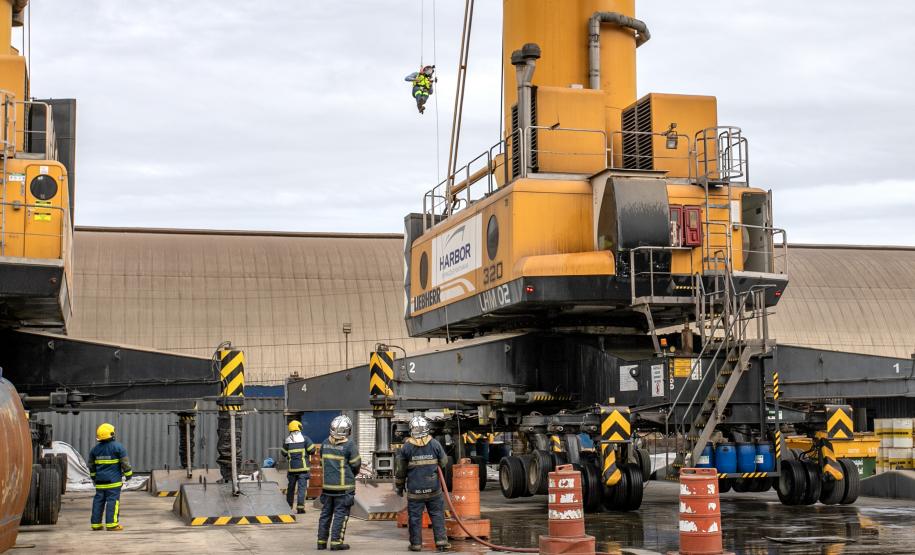 Ação contempla quatro simulados por ano com empresas signatárias do Plano de Auxílio Mutuo (PAM), visando comprovar a capacidade de atendimento e resposta imediata a emergências.