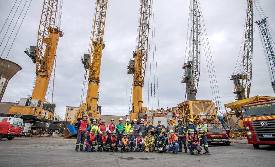 Ação contempla quatro simulados por ano com empresas signatárias do Plano de Auxílio Mutuo (PAM), visando comprovar a capacidade de atendimento e resposta imediata a emergências.
