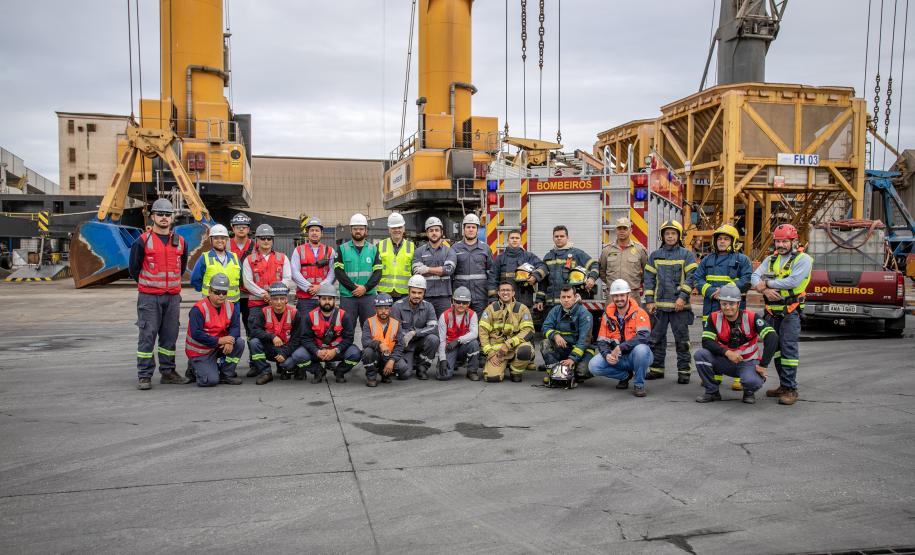 Ação contempla quatro simulados por ano com empresas signatárias do Plano de Auxílio Mutuo (PAM), visando comprovar a capacidade de atendimento e resposta imediata a emergências.