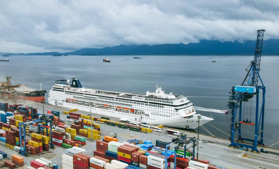 Anúncio da temporada 2024/2025 ocorre uma semana depois do fórum realizado pela Portos do Paraná para discutir os preparativos para a temporada 2023/2024. Expectativa é que cerca de duas mil pessoas passem pela região durante cada escala.