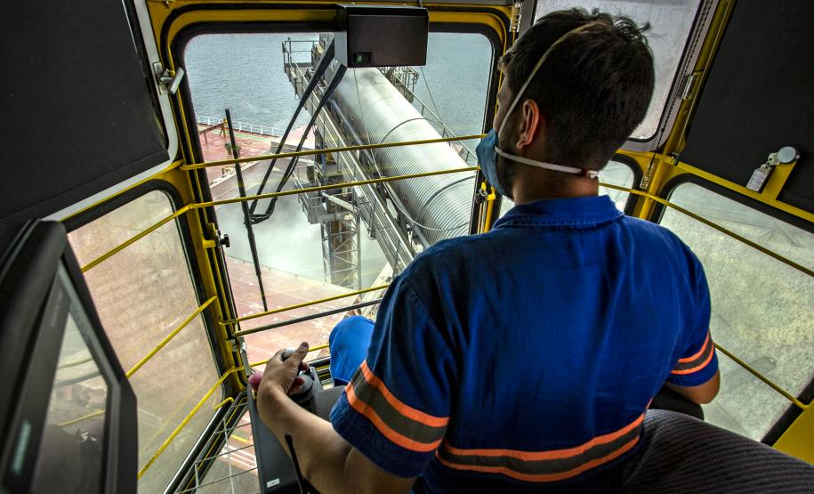 Com 2,5 milhões de toneladas, Corredor Leste de Paranaguá teve recorde de movimentação em maio