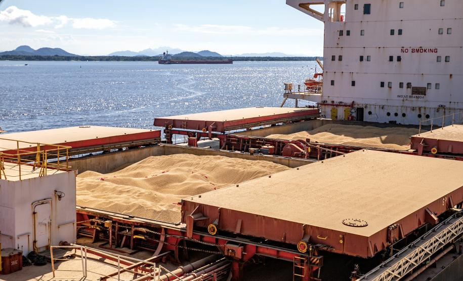 Com 2,5 milhões de toneladas, Corredor Leste de Paranaguá teve recorde de movimentação em maio